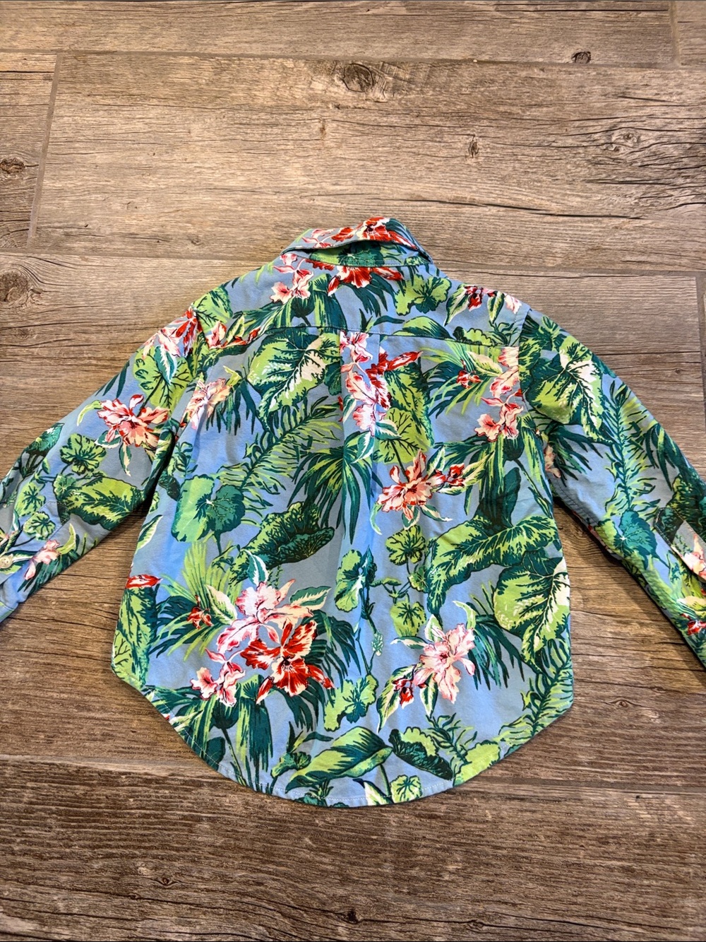 Ralph Lauren toddler, boys  2t Tropical button down Hawaiian shirt - Picture 4 of 4